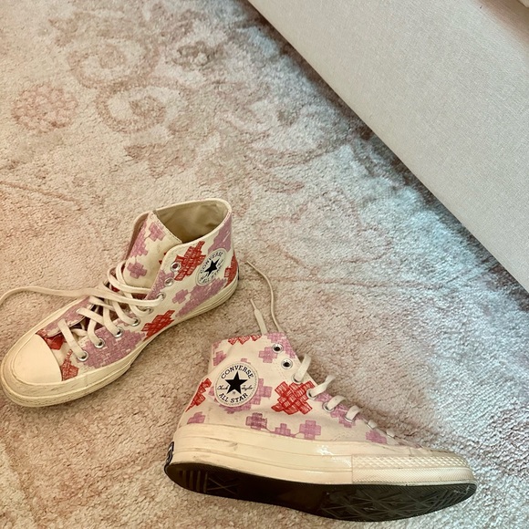 Converse Chuck 70 High Bright Embroidery Pink and Red ❤️🩷 - Picture 4 of 6